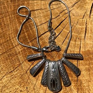 Brighton Scroll Bar necklace. RARE!